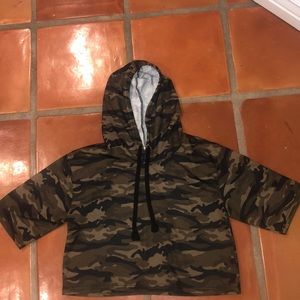 Camouflage hoodie T-shirt